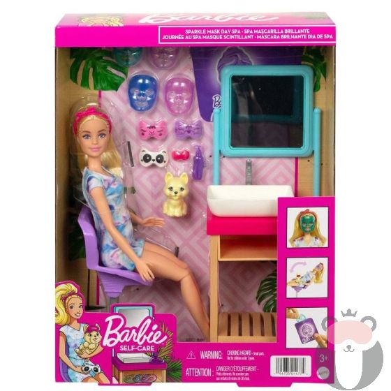 Кукла Mattel Barbie със салон за процедури за лице