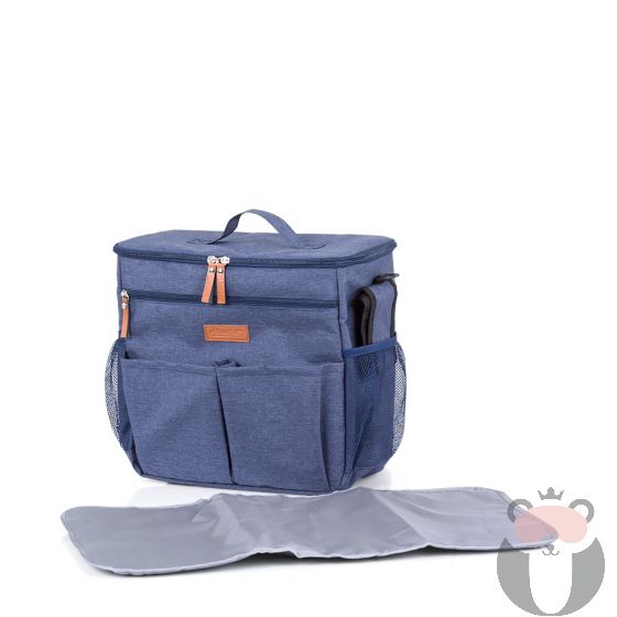 Термораница/чанта за бебешка количка, деним Chipolino