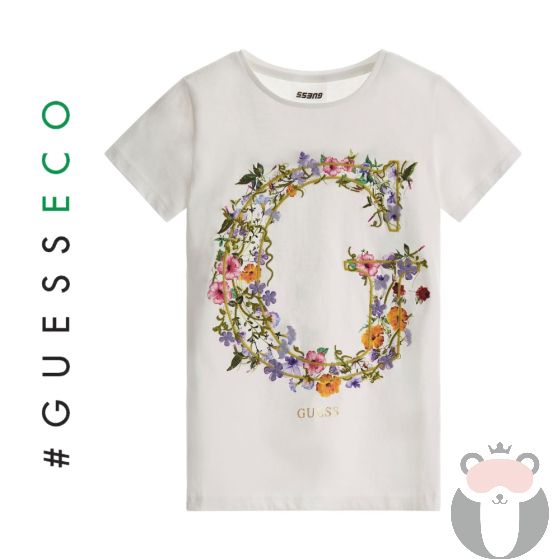 Guess Детска тениска за момиче G Flower