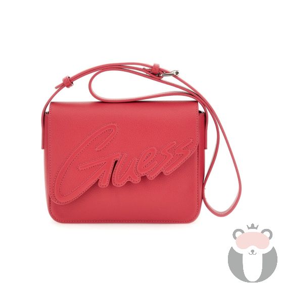 Guess Чанта през рамо IVY CHERRY PASSION