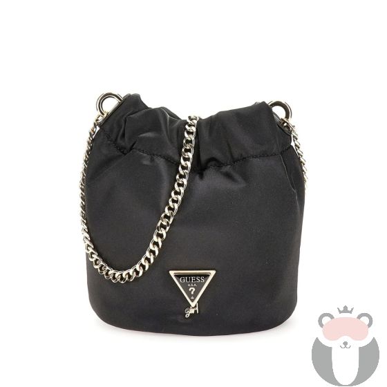 Guess Официална чанта JET BLACK