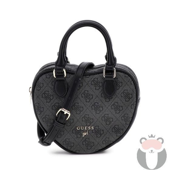 Guess Чанта с 2 дръжки JET BLACK