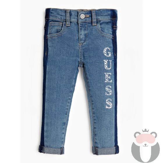 Guess детски дънки с щампа Guess