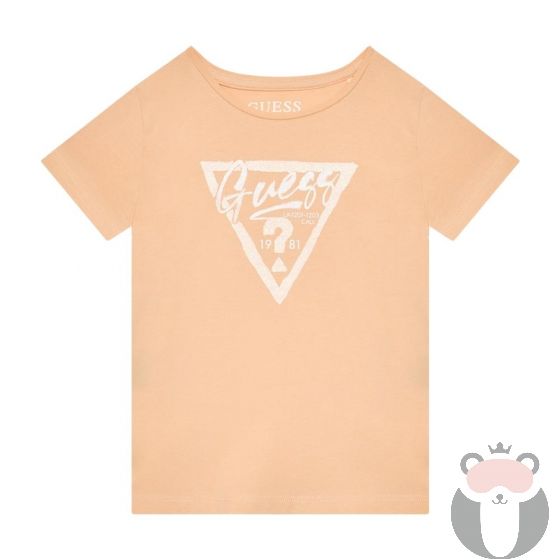 Guess Детска тениска за момиче Peach