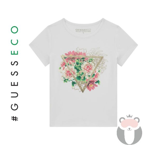 Guess Детска тениска за момиче Flower Mix