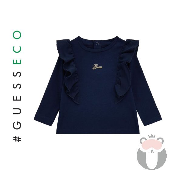 Guess Официална детска блуза за момиче SECRET BLUE