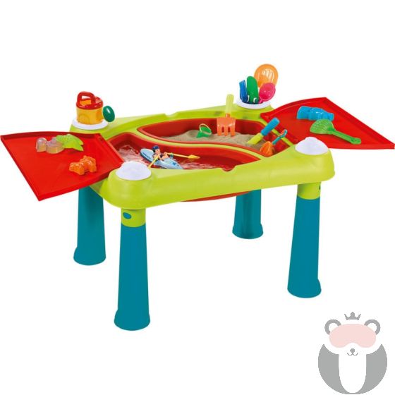 Keter 231588 креативна маса за игра тюркоазчервена