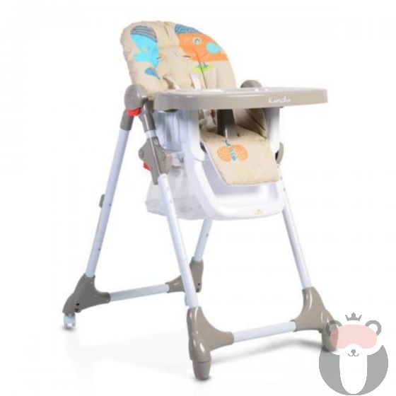 Cangaroo Детски стол за хранене KIMCHI КАКИ