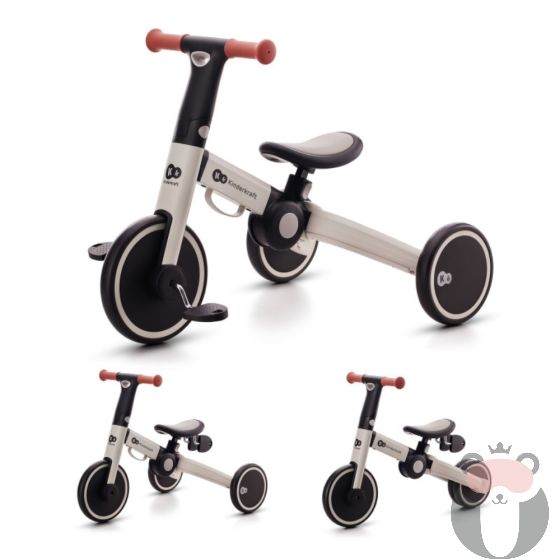 Kinderkraft Триколка 4trike 3в1, Grey