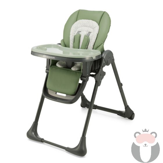 KinderKraft Столче за хранене TUMMIE, Зелено