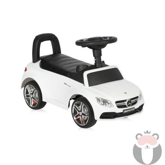 Lorelli Детска кола за яздене Mercedes Amg C63 Coupe, Бяла