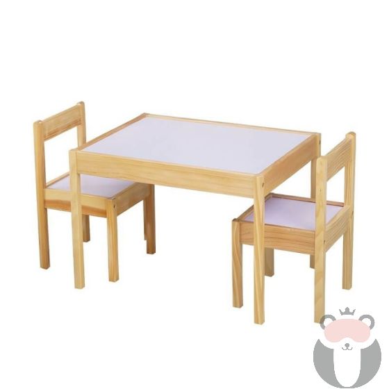 Детска маса със столчета за рисуване