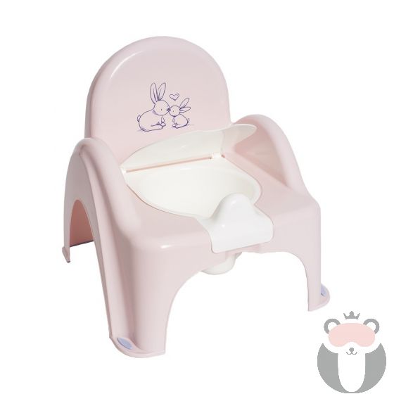 Детско гърне-стол Tega Baby Little Bunnies розов KR012