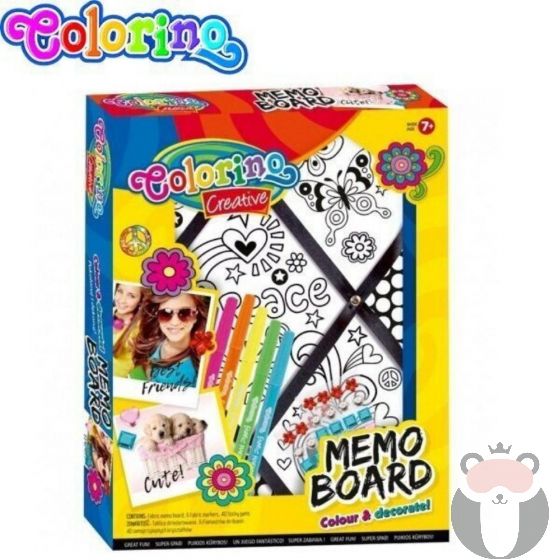 Креативен комплект Colorino Меmo Board