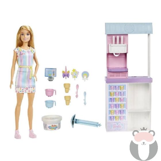 Кукла Mattel Barbie с Магазин за сладолед