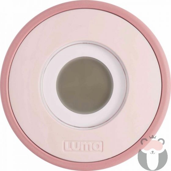 Luma Дигитален термометър за баня със светлинен индикатор Blossom Pink