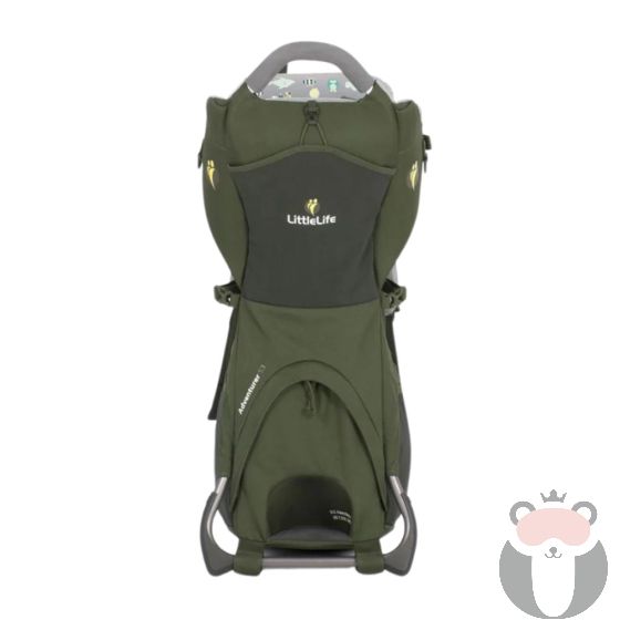 Little Life Раница за носене на дете Adventurer S3, Зелена