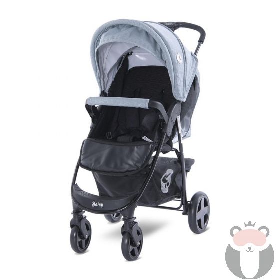 Lorelli Детска количка Daisy Basic с покривало, Silver Blue
