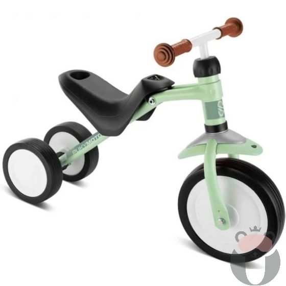 Puky Триколка за деца с регулираема седалка PUKYMOTO, пастелно зелена
