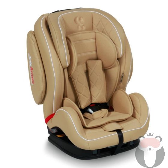 Lorelli Детско столче за кола Mars + SPS Isofix, Beige Leather 9-36 кг.