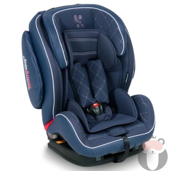 Lorelli Детско столче за кола Mars + SPS Isofix, Blue Leather 9-36 кг.