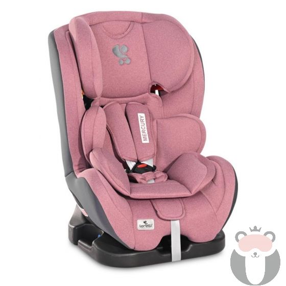 Lorelli Детско столче за кола Mercury, Rose&Grey 0-36 кг.