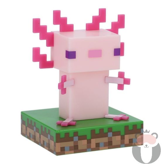 Лампа Minecraft Axolotl Icon