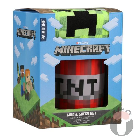 Minecraft Комплект - чаша и чорапи