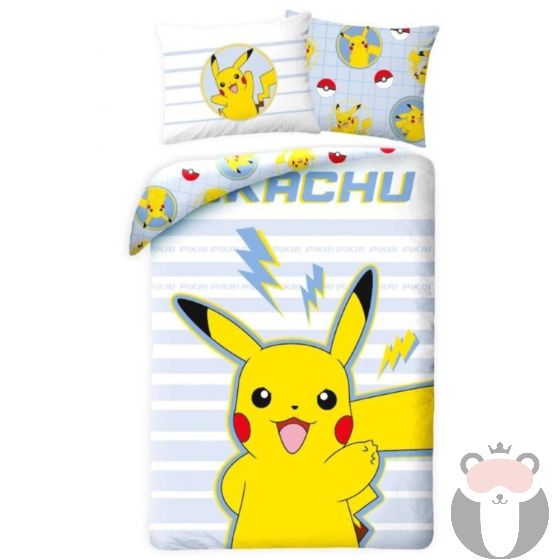 Pokemon Детски спален комплект POK-643BL