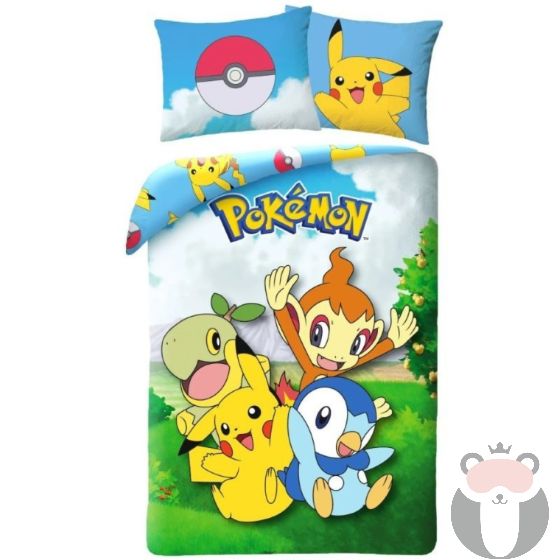 Pokemon Детски спален комплект POK-679BL
