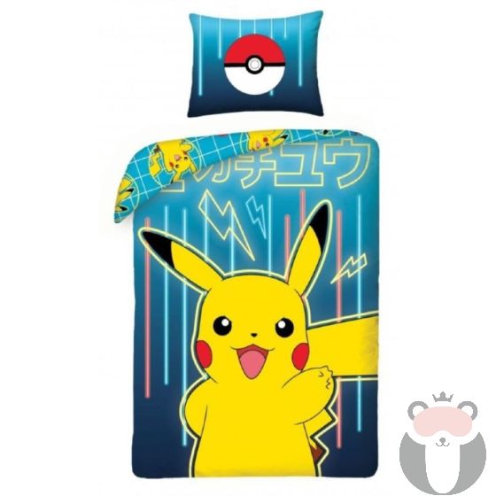 Pokemon  Детски спален комплект POK-182BL