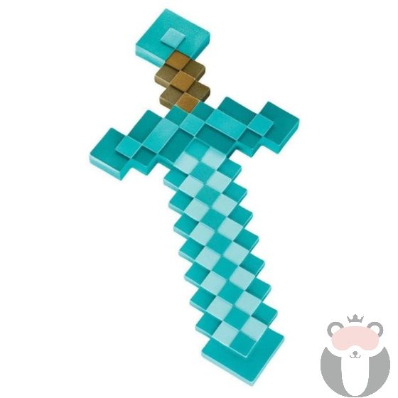 Minecraft Пластмасов диамантен меч 51 cm
