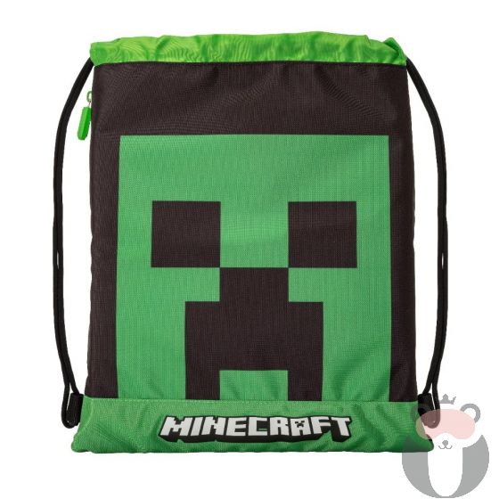 Minecraft Ученическа спортна торба Creeper 2022