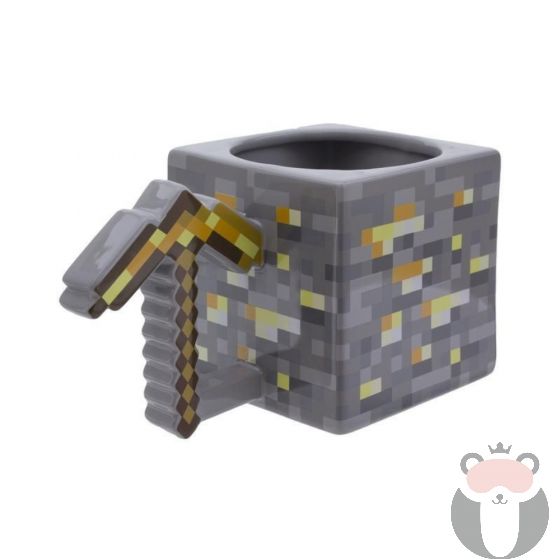 Minecraft Керамична чаша Pickaxe Gold 550 ml
