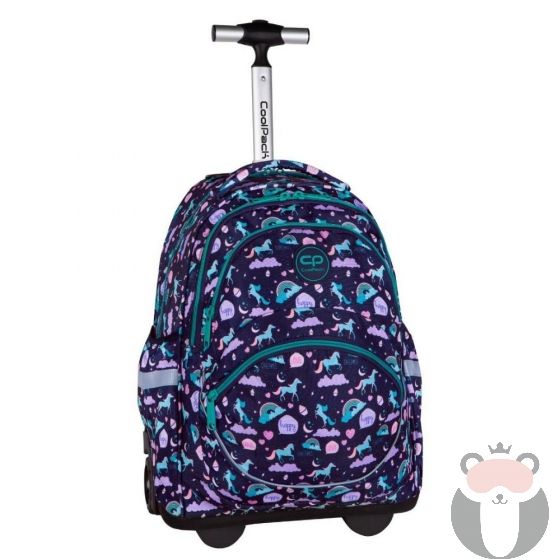 COOLPACK  Ученическа раница на колела STARR - Happy Unicorn