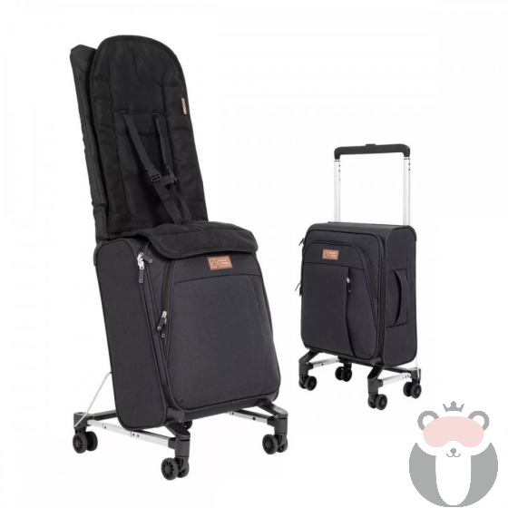 Mountain Buggy Skyrider 2в1 куфар за ръчен багаж с допълнителна седалка за дете 9м - 3г