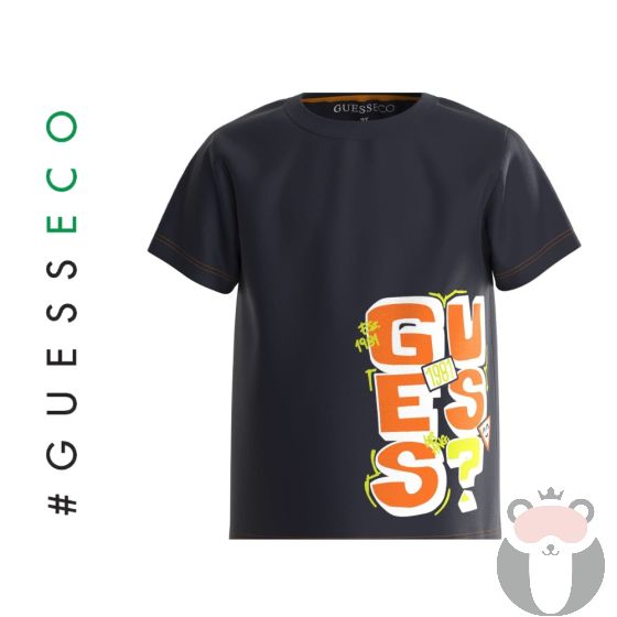 Guess Детска тениска за момче ECO SMART BLUE