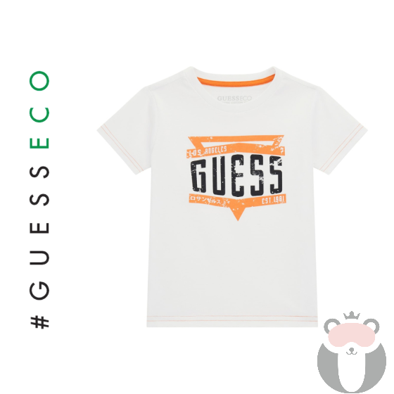 Guess Детска тениска за момче ECO Orange
