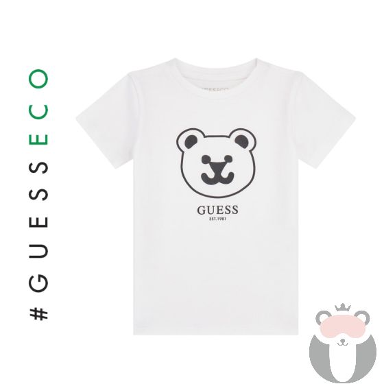 Guess Bear Детска тениска за момче White