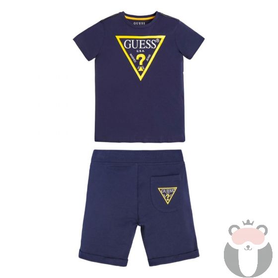 Guess детски комплект 2 части Basic Blue