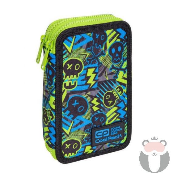 COOLPACK Ученически несесер с пособия JUMPER 2- XO SKULL