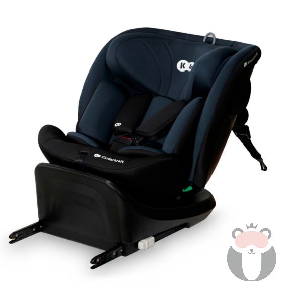 Kinderkraft Столче за кола i-GROW, Black 
