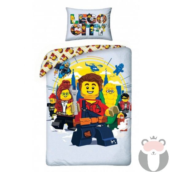 Детски спален комплект LEGO City 1048BL