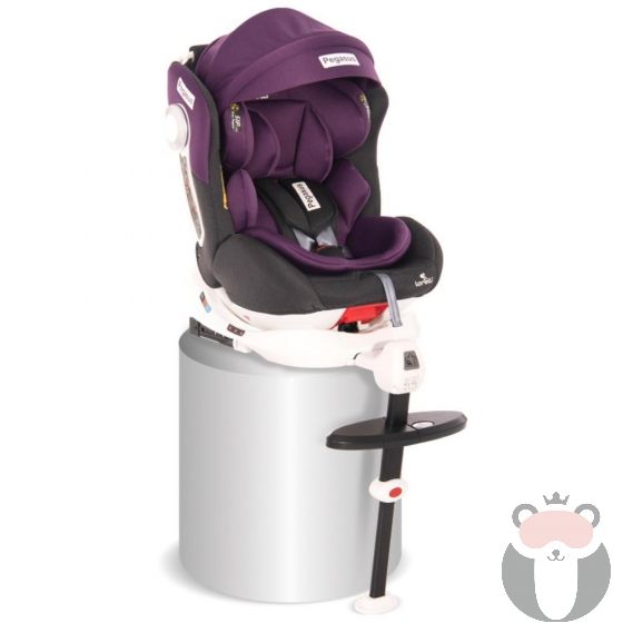 Lorelli Детско столче за кола Pegasus Isofix, Grey&Violet 0-36 кг.