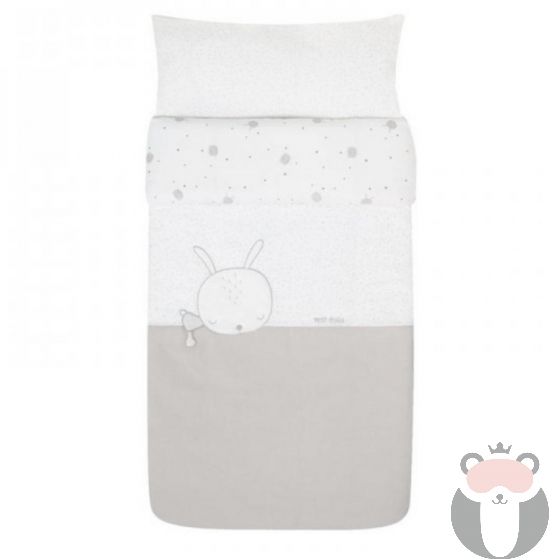 Petit Praia Комплект чаршафи 60х120см - Sleepy Grey