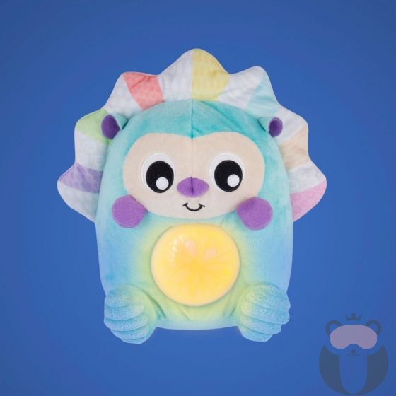 PLAYGRO Плюшена играчка Таралеж Време е за сън със светлина и звуци, 0м+