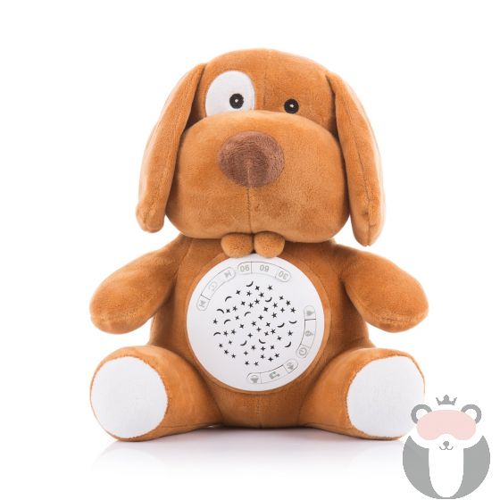 Плюшена играчка с проектор и музика - Кученце