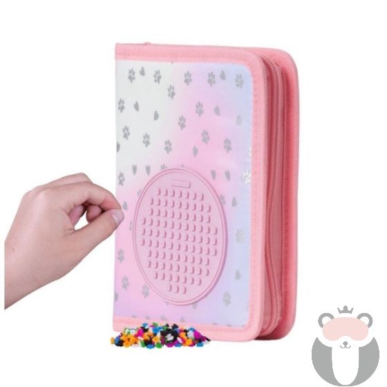 Pixie Crew Ученически несесер Pink Hearts&Paws