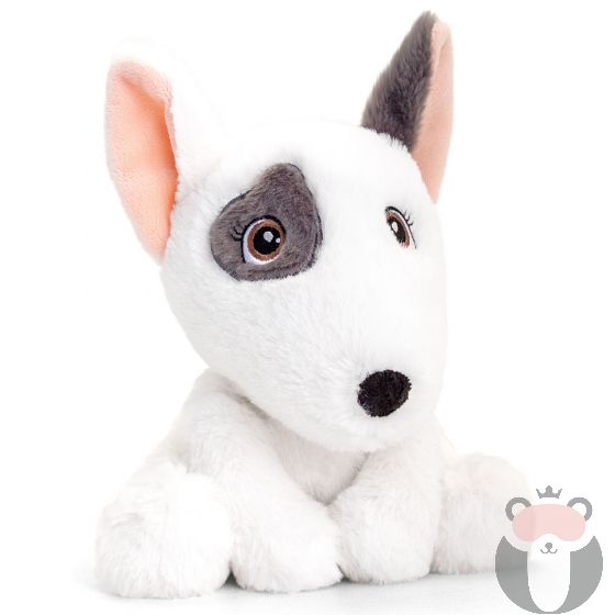 Бултериер, екологична плюшена играчка от серията Keeleco, 16 см., Keel Toys