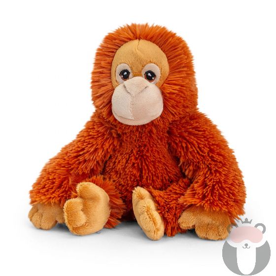 Oрангутан, екологична плюшена играчка от серията Keeleco, 18 см., Keel Toys